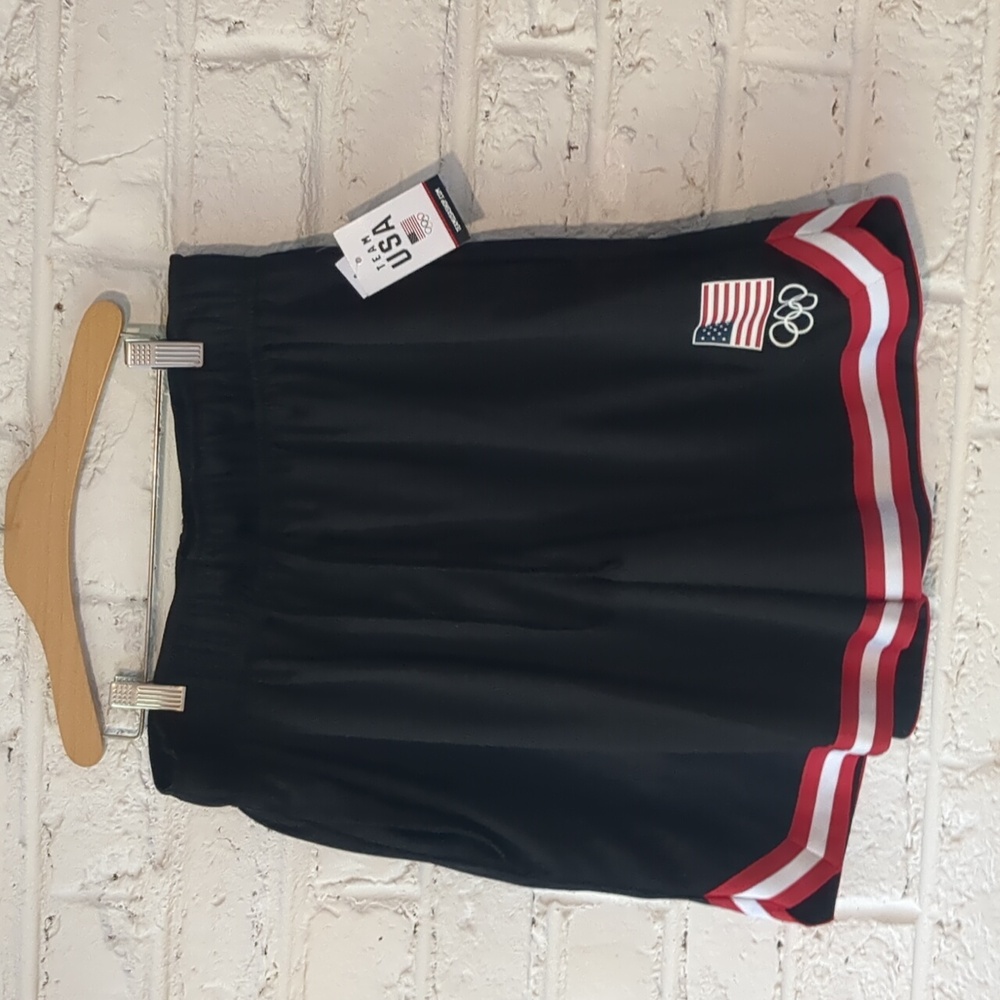 NWT Team USA Mesh Ribbon Shorts